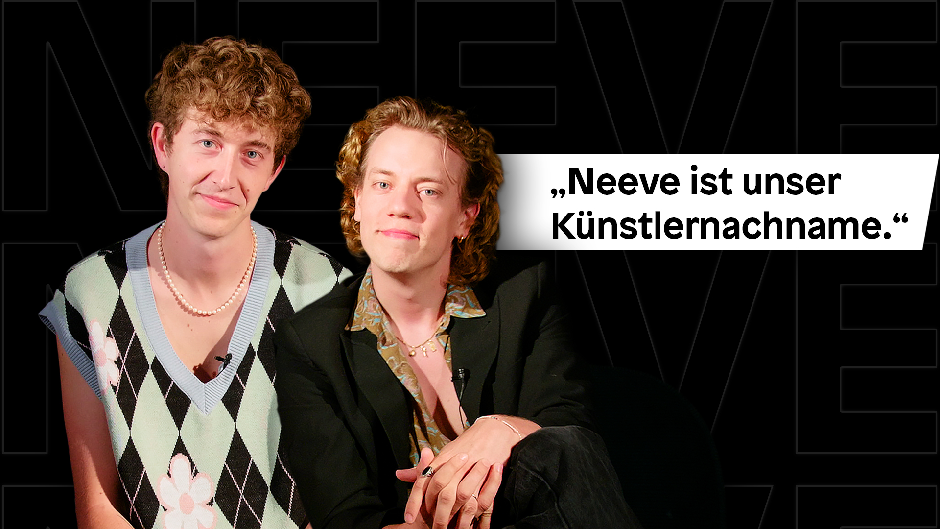 Neeve im Interview: "Neeve ist unser Künstlernachname" - DIFFUS